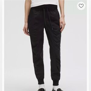 lululemon athletica Black Track Joggers